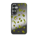 Aperitivo - Samsung Galaxy S25 Plus Case, Elite Mirror Dark (Magnetic) / Silver