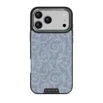 Mystique - iPhone 17 Pro Max Case, Elite Dark (MagSafe) / Silver