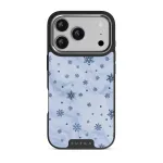 Ice Queen - Snowflakes iPhone 17 Pro Case, Elite Dark (MagSafe) / Silver