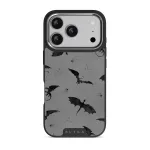 Draco - iPhone 17 Pro Case, Elite Dark (MagSafe) / Silver