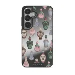 Alchemist - Samsung Galaxy S25 Case, Elite Mirror Dark (Magnetic) / Silver
