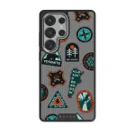 Basecamp - Samsung Galaxy S25 Ultra Case, Elite Dark (Magnetic) / Silver