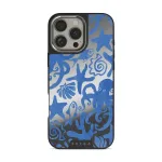 Nera - iPhone 16 Pro Case, Elite Mirror Dark (MagSafe) / Silver
