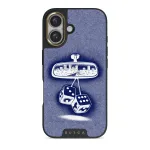 City Lights - iPhone 16 Plus Case, Elite Dark (MagSafe) / Gold