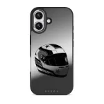 Pit Stop - iPhone 17 Case, Elite Mirror Dark (MagSafe) / Silver