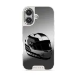 Pit Stop - iPhone 16 Case, Elite Mirror Light (MagSafe) / Silver