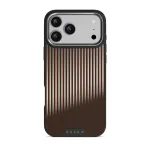 Macchiato - iPhone 17 Pro Max Case, Elite Mirror Dark (MagSafe) / Silver