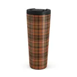 Autumn Plaid - Travel Mug, 700 ml / Flap
