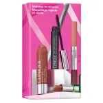 CLINIQUE_SET &bdquo;Makeup In Minutes High Impact Shadow Play&ldquo; lauv&auml;rvipliiats &bdquo;Rose + Truffles&ldquo; 1,9 g + &bdquo;Chubby Stick Cheek Color Balm&ldquo; klaasikujuline p&otilde;sepuna &bdquo;Amp&rsquo;d Up Apple&ldquo; 6 g + &bdquo;Clinique Pop Longwear Lipstick&ldquo; huulepulk &bdquo;Bare Pop&ldquo; 3,9 g + &bdquo;High Impa ...