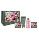 &bdquo;Grace Cole&ldquo; rooside ja pioni kehahoolduskomplekt (4 tk) &ndash; Kehahoolduse kinkekomplekt