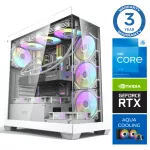 INTOP AQUA i5-14400F 32GB DDR5 1TB SSD M.2 NVME+2TB RTX5060 8GB no-OS