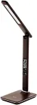 &bdquo;Avide&ldquo; LED-laualamp, kontorikalender, pruun, 6 W, 350 lm