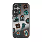 Basecamp - Samsung Galaxy S25 Case, Elite Mirror Dark (Magnetic) / Gunmetal