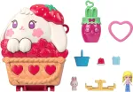 Mattel Polly Pocket Core Compact Strawberry Bunny Basket
