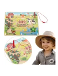 VIGA Wooden Magnetic Maze &ndash; A Day at the Farm