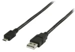USB 2.0 t&uuml;&uuml;p A &ndash; t&uuml;&uuml;p B mikrokaabel