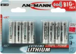 &bdquo;Extreme Lithium&ldquo; Mignon AA, 8 tk.