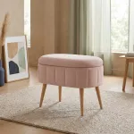 Tumba, Hanah Home, roosa, 60 x 46 x 35