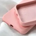 &bdquo;Pehme silikoon&uuml;mbris iPhone 12 Mini jaoks&ldquo; &ndash; roosa