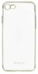 "Silicone Electroplated Back Case iPhone 8" Silver