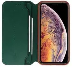 "Smart Folio Book Case iPhone XS Max" Forest Green