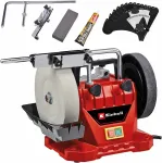 Einhell Wet grinder TC-WG 200, double grinder (red/black, 125 watts)