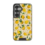 Lemon Juice - Samsung Galaxy S25 Plus Case, Elite Dark (Magnetic) / Silver
