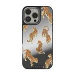 Pretty Kitty - iPhone 16 Pro Max Case, Elite Mirror Dark (MagSafe) / Silver