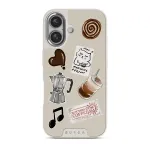 Oat Milk Please - iPhone 16 Case, Elite Light (MagSafe) / Silver