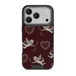 Lovestruck - iPhone 17 Pro Case, Elite Dark (MagSafe) / Silver