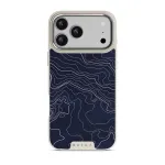 Drifting Shores - Line Art iPhone 17 Pro Max Case, Elite Light (MagSafe) / Silver
