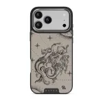 Virgo - iPhone 17 Pro Max Case, Elite Dark (MagSafe) / Silver / Nude