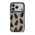 Salem - iPhone 17 Pro Case, Elite Dark (MagSafe) / Silver
