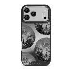 After Hours - iPhone 17 Pro Max Case, Elite Mirror Dark (MagSafe) / Silver