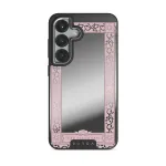 The Magician - Samsung Galaxy S25 Plus Case, Elite Mirror Dark (Magnetic) / Silver