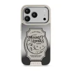 Moonlit Lovers - iPhone 17 Pro Case, Elite Mirror Light (MagSafe) / Silver