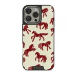 Mustang - iPhone 16 Pro Case, Elite Dark (MagSafe) / Silver