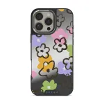 Good Vibes - iPhone 16 Pro Max Case, Elite Mirror Dark (MagSafe) / Silver
