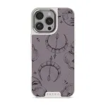 Sagittarius - iPhone 16 Pro Case, Elite Light (MagSafe) / Silver / Purple