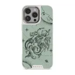 Virgo - iPhone 16 Pro Max Case, Elite Light (MagSafe) / Silver / Turquoise