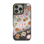 Caf&eacute; Haru - iPhone 16 Pro Case, Elite Mirror Dark (MagSafe) / Gold