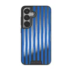 Kafenio - Samsung Galaxy S25 Case, Elite Mirror Dark (Magnetic) / Silver