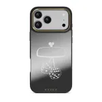 City Lights - iPhone 17 Pro Max Case, Elite Mirror Dark (MagSafe) / Gold