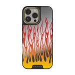 Tribal - iPhone 16 Pro Max Case, Elite Mirror Dark (MagSafe) / Gold