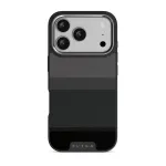 Monotone - iPhone 17 Pro Case, Elite Dark (MagSafe) / Silver