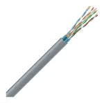 LAN-kaabel ECG FTP 6 (siseruumides, varjestatud, PVC, 305m, Eca, 24 AWG/0.54mm)