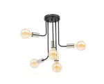 Ripplamp Indigeo, 55x47x55cm, must