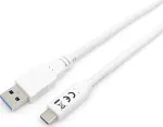 "Varustuskaabel USB-A 3.2 -> C St/St 2.00m 3A/20V ws"