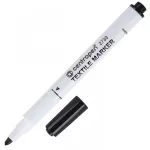 Tekstiilmarker Textil 1.8mm, must
