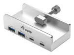 "4-port-klemm USB-A3.2-Hub->2xUSB-C/2xUSB-A 5Gbps"